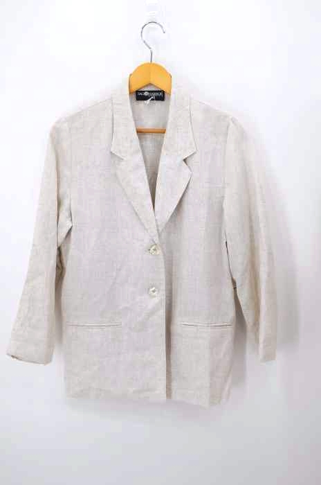 SAG HARBOR PETITE サグハーバー　ジャケット 古着 uesd SAG HARBOR PETITE（サグハーバープチ） 生成りテーラード