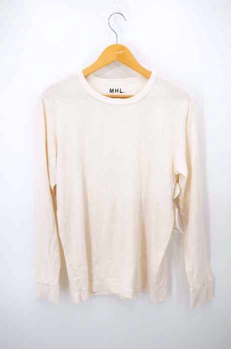 MHL.（エムエイチエル） クルーネックロングスリーブカットソー メンズ トップス