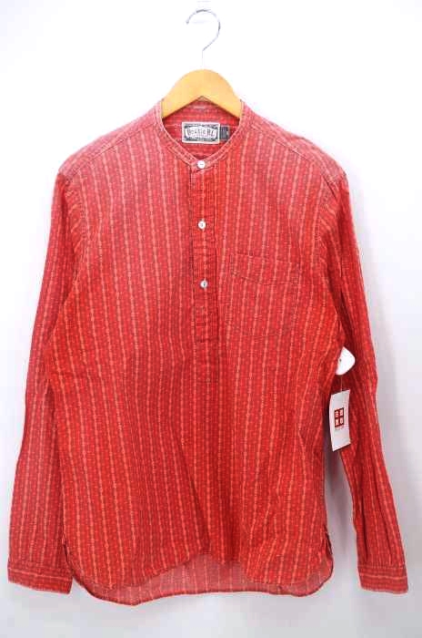 RRL RALPH LAUREN（ダブルアールエル ラルフローレン） 総柄バンドカラーシャツ メンズ トップス