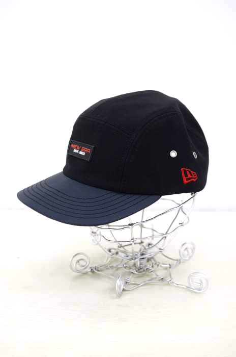 NEWERA（ニューエラ） Rubber Logo Jet Cap メンズ 帽子