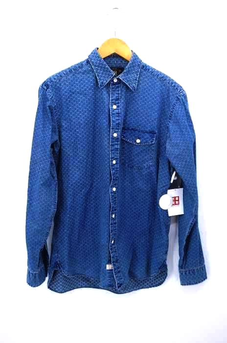 RRL RALPH LAUREN（ダブルアールエル ラルフローレン） 総柄ロングスリーブシャツ メンズ トップス