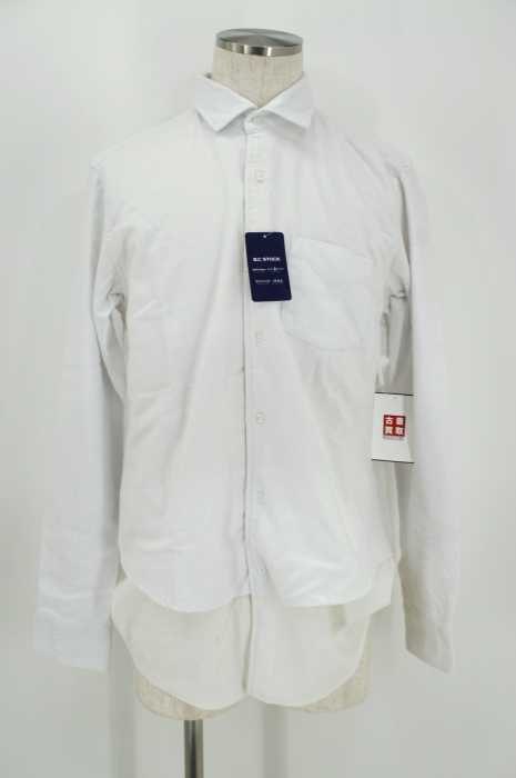 INHERIT (インヘリット) 16AW コットンツイルコンビレイヤードシャツ メンズ トップス