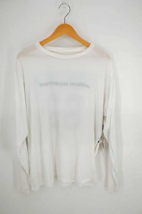 uniform experiment（ユニフォームエクスペリメント） L/S REVERSIBLE NUMBERING BIG TEE メンズ トップス