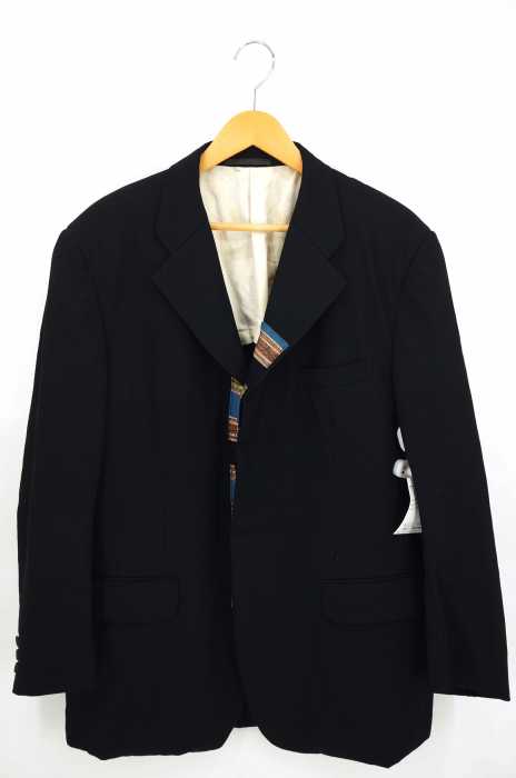 COMME des GARCONS HOMME （コムデギャルソンオム） 90s AD1995 96SS オムスペシャル 総裏地チロリアンテープ装飾テーラードジャケット メンズ アウター