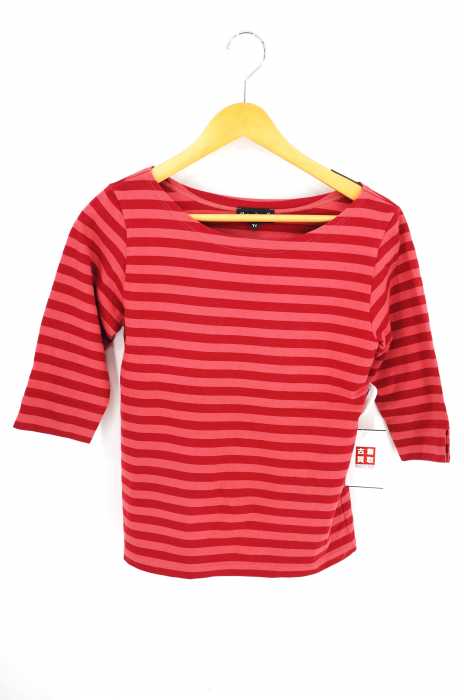 Agnes B アニエスベー ボーダーカットソー レディース トップス ブランド古着買取販売バズストア