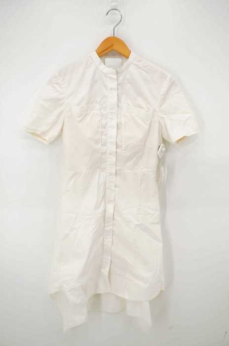 3.1 phillip lim （スリーワンフィリップリム） ジップアップ バンドカラーシャツワンピース レディース ワンピース