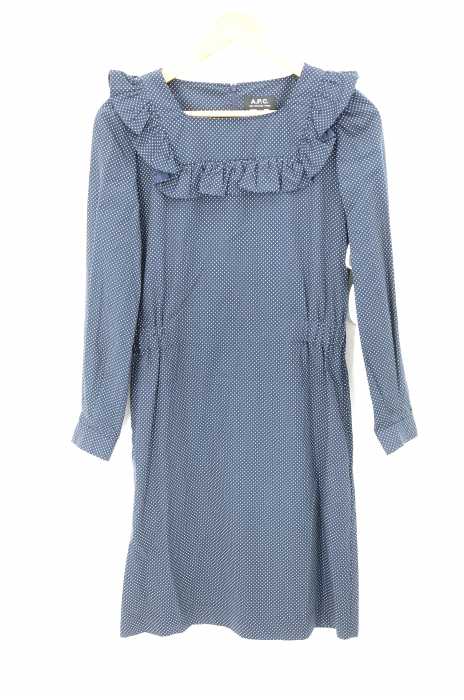 A.P.C. （アーペーセー） Polka Dot Ruffle Dress レディース ワンピース