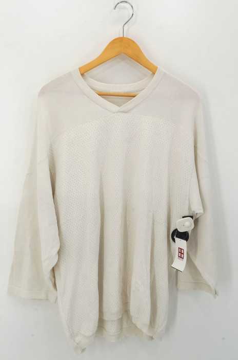 COMOLI （コモリ） コットンシルクメッシュニット メンズ トップス