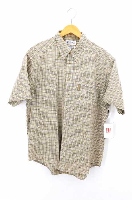Columbia（コロンビア） チェック柄半袖BDシャツ メンズ トップス