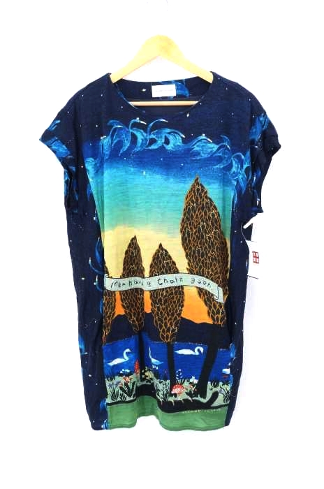 TSUMORI CHISATO（ツモリチサト） 絵画 総柄ワンピース レディース ワンピース