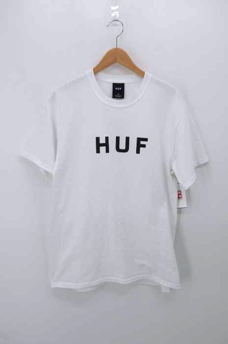HUF（ハフ） ロゴ刺繍クルーネックTシャツ メンズ トップス
