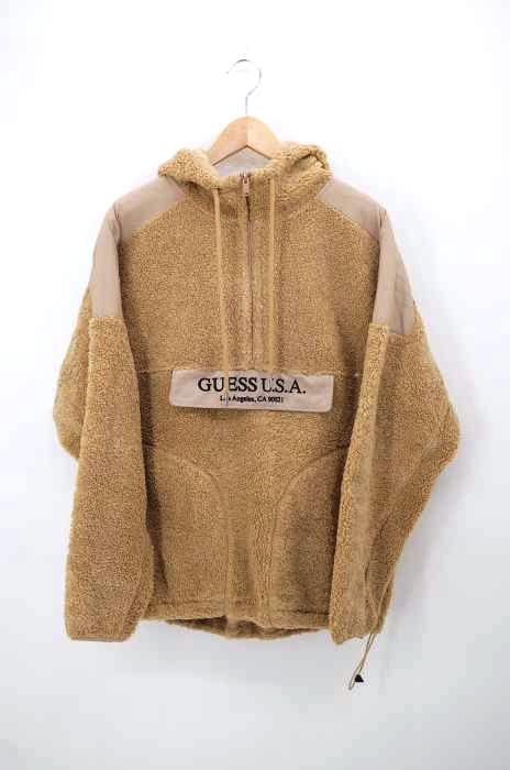 GUESS(ゲス) ボアプルオーバーブルゾン メンズ アウター
