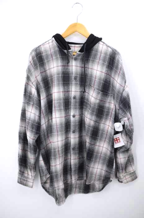 USED古着（ユーズドフルギ） レイヤードチェックネルシャツ メンズ トップス
