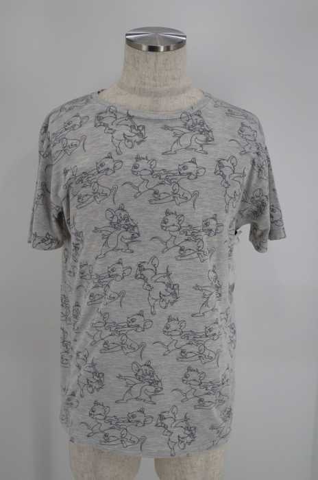 bodysong. （ボディソング） KOU コラボレーション 総柄カットソー Tシャツ メンズ トップス