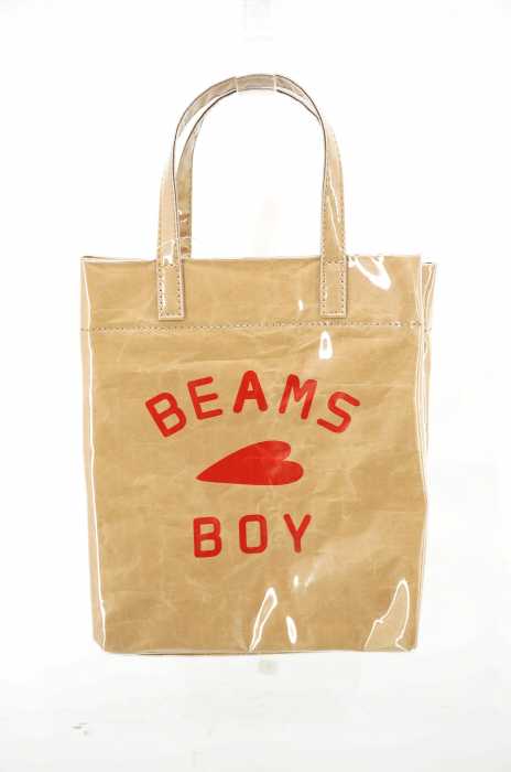 BEAMS BOY （ビームスボーイ） BBロゴ ショップバッグ レディース バッグ