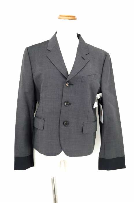 robe de chambre COMME des GARCONS（ローブドシャンブルコムデギャルソン） AD2000 ウールレイヤード調ジャケット レディース アウター