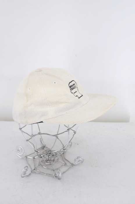 BRAIN-DEAD （ブレインデッド） LOGO CORDUROY 6 PANEL SNAPBACK CAP 細畝 6パネル メンズ 帽子