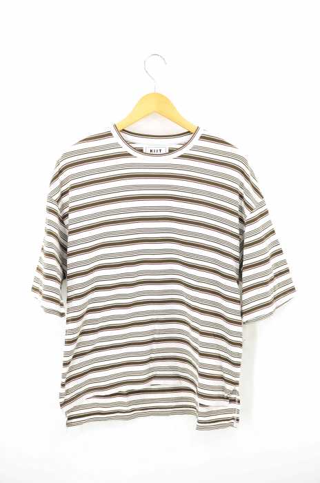 417 by EDIFICE × KIIT(フォーワンセブンバイエディフィス キート) 別注 BORDER S/S TEE メンズ トップス