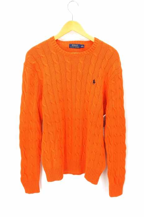 POLO RALPH LAUREN （ポロラルフローレン） ワンポイント刺繍コットンニット メンズ トップス