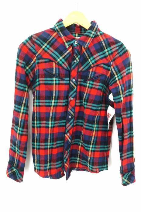 Levis （リーバイス） チェック柄ボタンシャツ レディース トップス