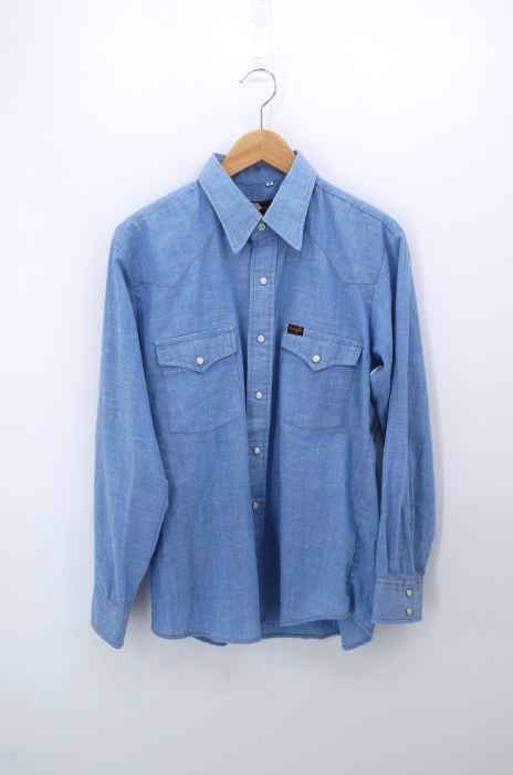 Wrangler（ラングラー） 70S シャンブレーウエスタンシャツ メンズ トップス