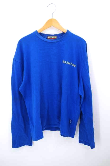 MORE THAN DOPE(モアザンドープ) ロゴプリント ロングスリーブ Tシャツ メンズ トップス