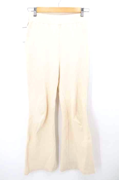 SLY（スライ） FINE FIT RIB FLARE PT レディース パンツ