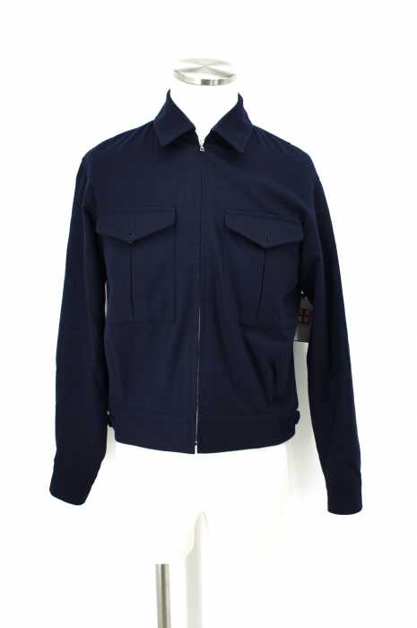 COMOLI フェルトンZIPブルゾン サイズ2 コート NAVY ネイビー 09302043_57ee4ffb28c23.jpg