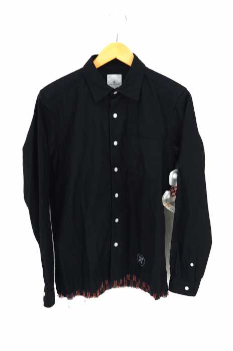 uniform experiment（ユニフォームエクスペリメント） FAKE LAYERED REGULAR COLLAR SHIRT メンズ トップス