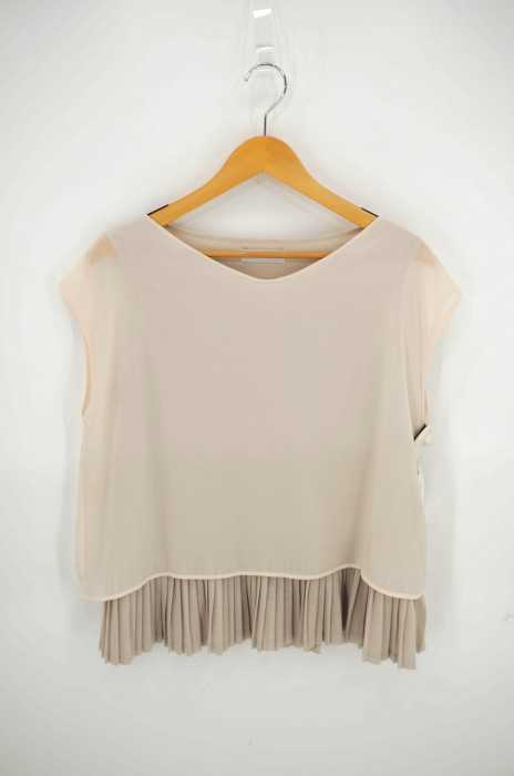 UNITED ARROWS green label relaxing （ユナイテッドアローズグリーンレーベルリラクシング） KC SFN インナープリーツ VN PO カットソー レディース トップス