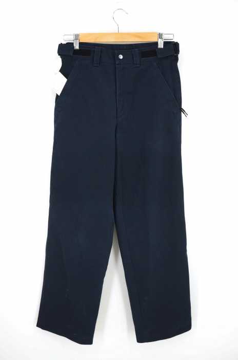 A.P.C. （アーペーセー） HIVER1999  裏地付きダック地サイドベルトパンツ メンズ パンツ