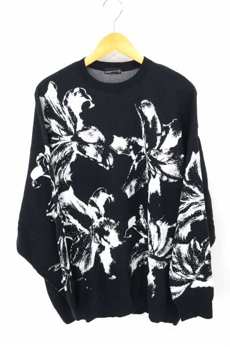 LAD MUSICIAN HIGH GAUGE WJQ KNIT ブラック 44（LAD MUSICIAN