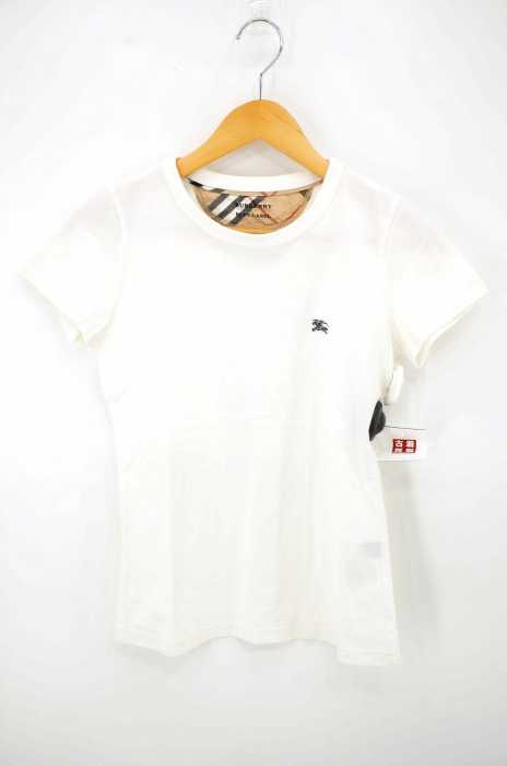 BURBERRY BLUE LABEL(バーバリーブルーレーベル) ワンポイント刺繍半袖Tシャツ レディース トップス