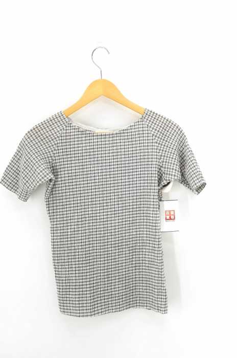 UNITED ARROWS green label relaxing （ユナイテッドアローズグリーンレーベルリラクシング） KFC ギンガムチェック ブルーゼ レディース トップス