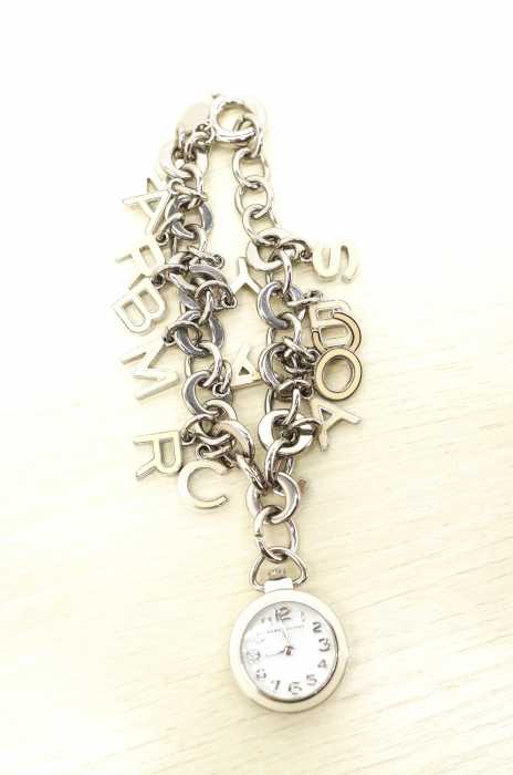 Marc by Marc Jacobs （マークバイマークジェイコブス） 時計 アルファベットデザインバブレスレッド レディース アクセサリー