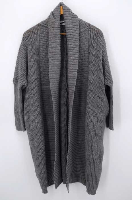AZUL by moussy (アズールバイマウジー) ビックショールトッパーカーディガン レディース トップス