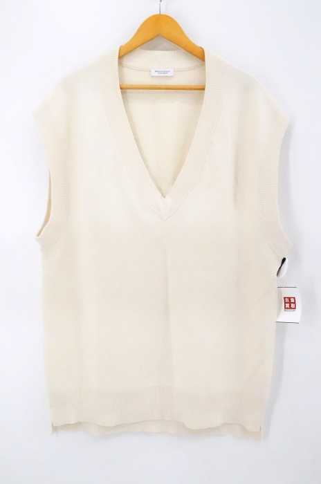 BEAUTY & YOUTH UNITED ARROWS  （ビューティーアンドユースユナイテッドアローズ） ダブルフェイスVネックベスト レディース トップス