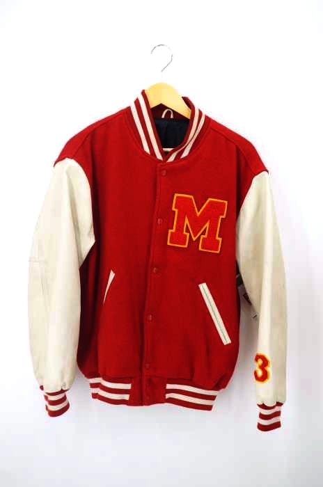 USED古着（ユーズドフルギ） NEYRIES カウレザー切替メルトン