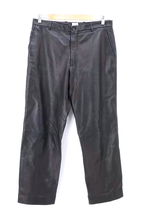 ARMANI COLLEZIONI（アルマーニコレツィオーニ） ラムレザーパンツ メンズ パンツ