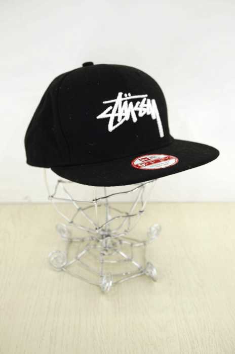 STUSSY×NEW ERA (ステューシー×ニューエラ) ロゴ メンズ 帽子