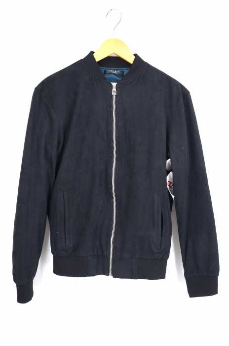 ZARA MAN （ザラマン） スウェードジップブルゾン メンズ アウター