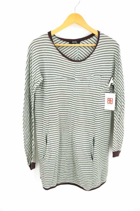 UNDERCOVER (アンダーカバー) スラブ天竺ボーダーカットソー レディース トップス