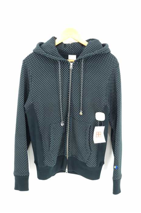 Champion （チャンピオン） REVERSE WEAVE ドット柄ジップアップパーカー メンズ トップス