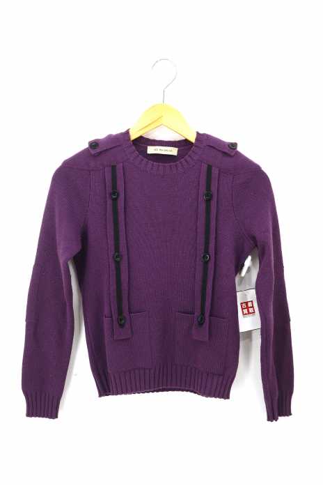 SEE BY CHLOE （シーバイクロエ） デザイン切替クルーネックニット レディース トップス