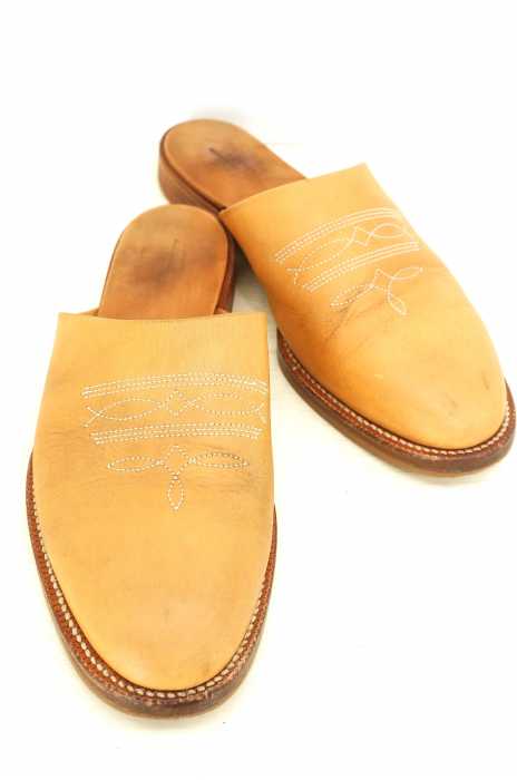 Hender Scheme (エンダースキーマ) レザー サボサンダル スリッポンサンダル メンズ シューズ