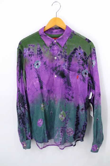 Supreme (シュプリーム) 19AW Batik Print Rayon Shirt メンズ トップス