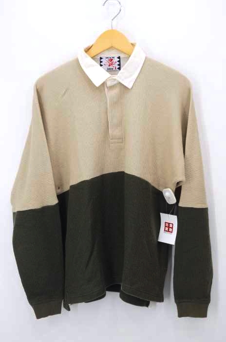 SON OFTHE CHEESE（サノバチーズ） COLLEGE SHIRT ラガーシャツ メンズ トップス