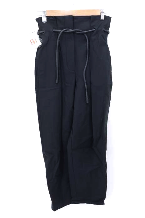 3.1 phillip lim（スリーワンフィリップリム） ベルト付き ハイウエストタックスラックスパンツ レディース パンツ