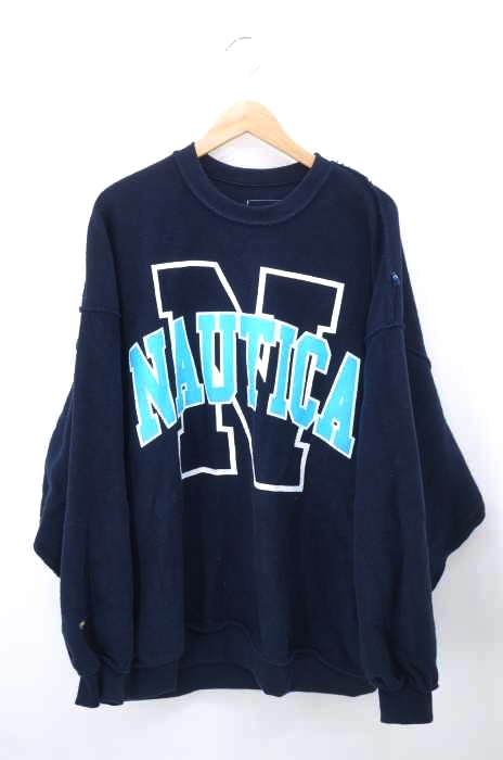 NAUTICA（ノーティカ） インサイドアウトクルーネックスウェットシャツ メンズ トップス