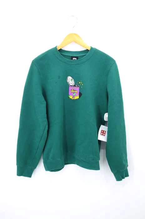Stussy（ステューシー） 缶詰プリント スウェット メンズ トップス